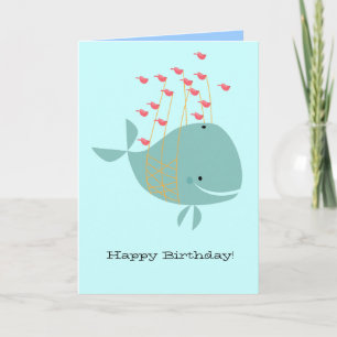 Carte Baleine heureuse