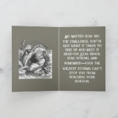 Carte Baleine Un Bateau Une Bête (Intérieur)