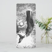 Carte Baleine vintage, Vie Marine Animaux (Debout devant)