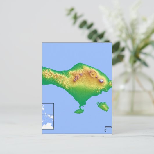 Carte Bali (Debout devant)