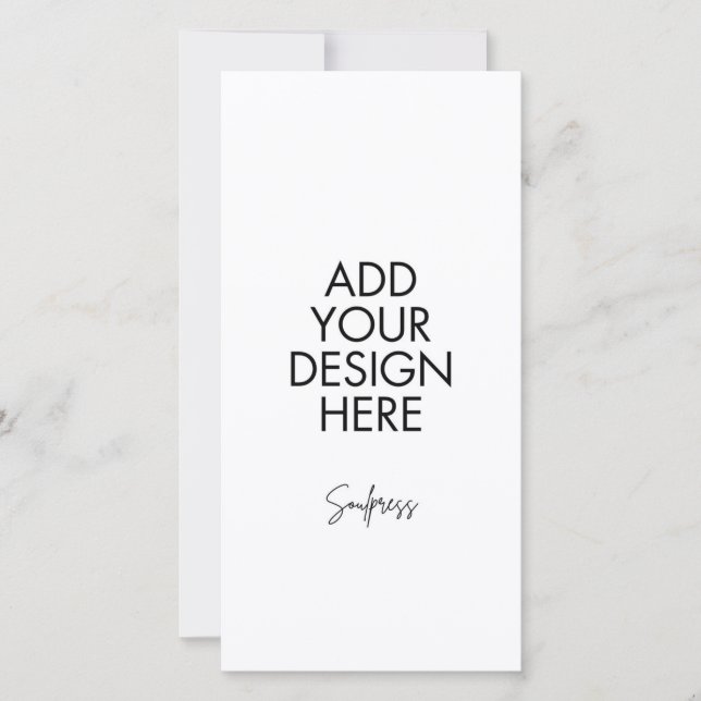 Carte Balise personnalisée 4x8' (Devant)