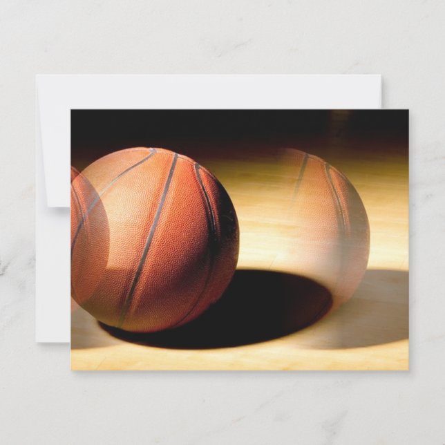 Carte Balle de basket (Devant)