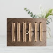 Carte Balle de rugby classique (Debout devant)