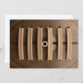 Carte Balle de rugby classique (Devant / Derrière)