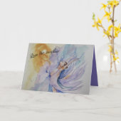 Carte Ballerina (Fleur jaune)