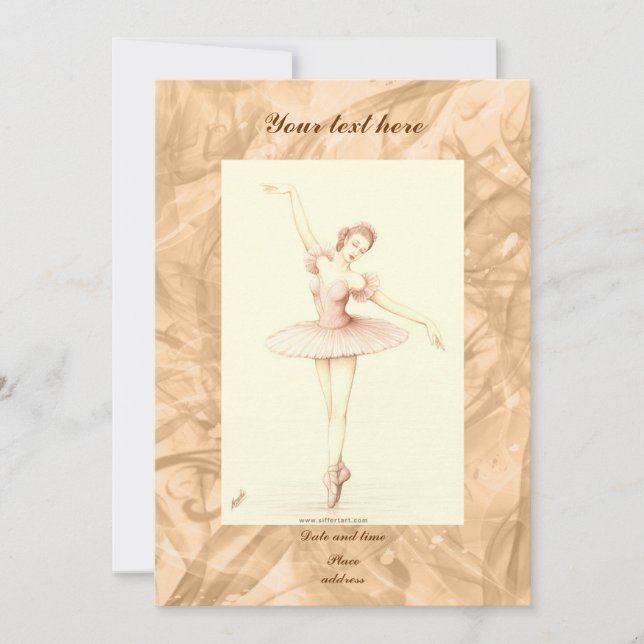 Carte Ballerina (Devant)