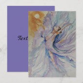 Carte Ballerina (Devant / Derrière)