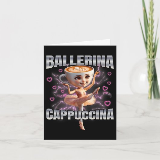 Carte Ballerina Cappuccino (Devant)