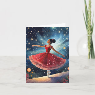 Carte Ballerina de Noël