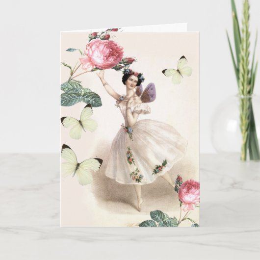 Carte Ballerina Fairy (Devant)