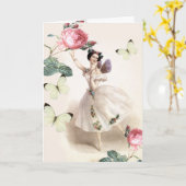 Carte Ballerina Fairy (Fleur jaune)