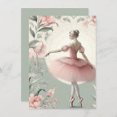 Carte Ballerina Flat (Devant / Derrière)