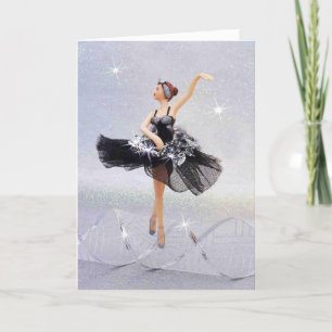 Carte Ballerina in black (profil)