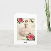 Carte Ballerine Parisienne (Dos)
