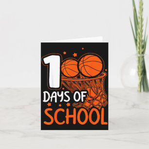 Carte Balles Silly 100ème Jour Basketball Scolaire 100 J