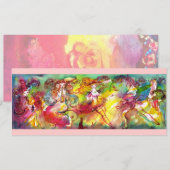 Carte BALLET CARNAVAL / Mascarade vénitienne, Musique de (Devant / Derrière)