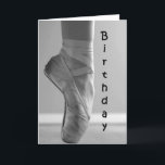 CARTE BALLET D'ANNIVERSAIRE-DANSE/PROFITEZ<br><div class="desc">Let someone special in YOUR LIFE know that you wish them HAPPINESS on their very special day! and if THEY LOVE OR DO BALLET,  wow,  THEY WILL LOVE THIS CARD FOR SURE!</div>
