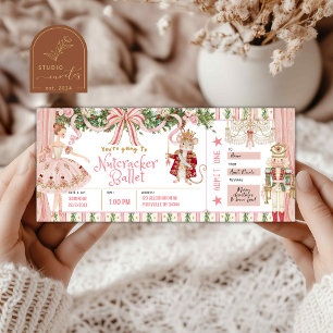 Carte Ballet de Casse-Noisette Coquette Anniversaire