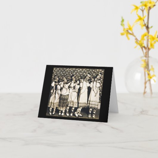 Carte Ballets Russes Rite of Spring (Fleur jaune)