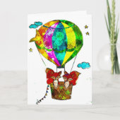 Carte Ballon à air chaud (Devant)