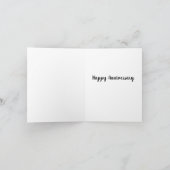 Carte Ballon à Air Chaud en Forme de Cœur Romantique et  (Intérieur)