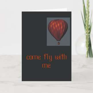 Carte ballon d'air
