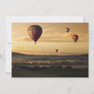 Carte Ballons à air chaud
