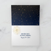 Carte Ballons à huile d'or 2026 dans les nuages (Intérieur)