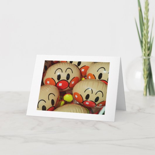 Carte Ballons à Tokyo (Devant)