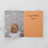 Carte Ballons Arc-En-Ciel Joyeux À La Main (Intérieur)