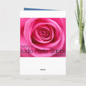 Carte Ballons colorés Cousin 5e anniversaire (Dos)