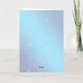 Carte Ballons colorés Gold Stars Joyeux anniversaire (Dos)