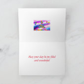 Carte Ballons d'anniversaire (Intérieur)
