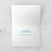 Carte Ballons d'anniversaire du gendre (Intérieur)