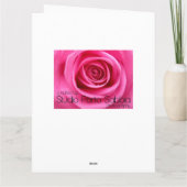 Carte Ballons de 12e anniversaire de petite-fille (Dos)