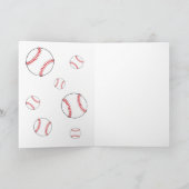 Carte Ballons De Baseball Joyeux Enfants Anniversaire Pe (Intérieur)