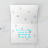 Carte Ballons de clowns du 2e anniversaire (Intérieur)