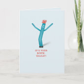 Carte Ballons de naissance-yay gars enfants heureux anni (Devant)