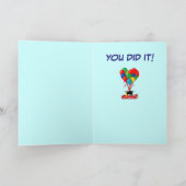 Carte Ballons, Diplôme (Intérieur)