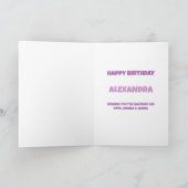 Carte Ballons et Confetti Anniversaire (Intérieur)