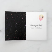 Carte Ballons et Confettis pour 16 ans (Intérieur)