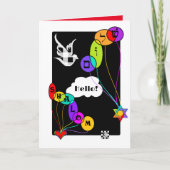 Carte Ballons Shalom (Devant)