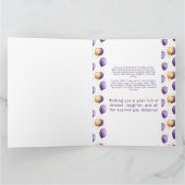 Carte Ballons violets (Intérieur)