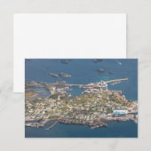 Carte Ballstad Lofoten (Devant / Derrière)