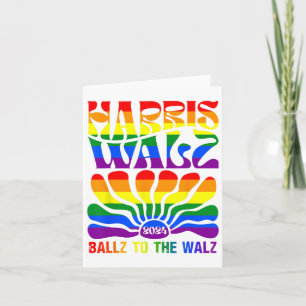 Carte Ballz To The W Harris W 2024 Kalama Harris Valse 2