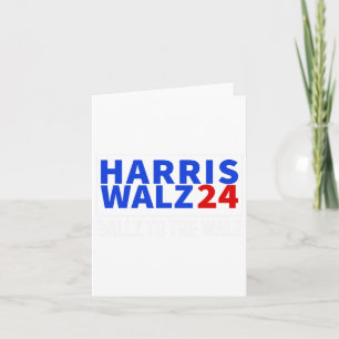 Carte Ballz To The W Harris W 2024 Kalama Harris Valse 2