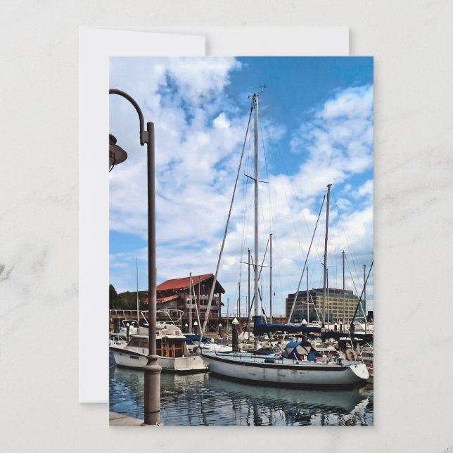 Carte Baltimore MD - Marina près de Fells Point (Devant)