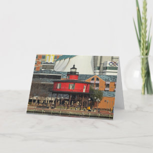 Carte Baltimore Porte Intérieur Sept Pieds Phare Knoll