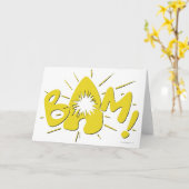 CARTE BAM ! (Fleur jaune)
