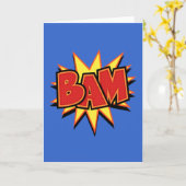 Carte Bam-3 (Fleur jaune)